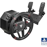 Thrustmaster T598 Direct Drive Racing Wheel &amp; Pedal Set - PS5 &amp; PC | 5 Nm Force Feedback wheel base for expert Simracing, swappable wheel, 2-pedal pedal set, multifunctional encoder