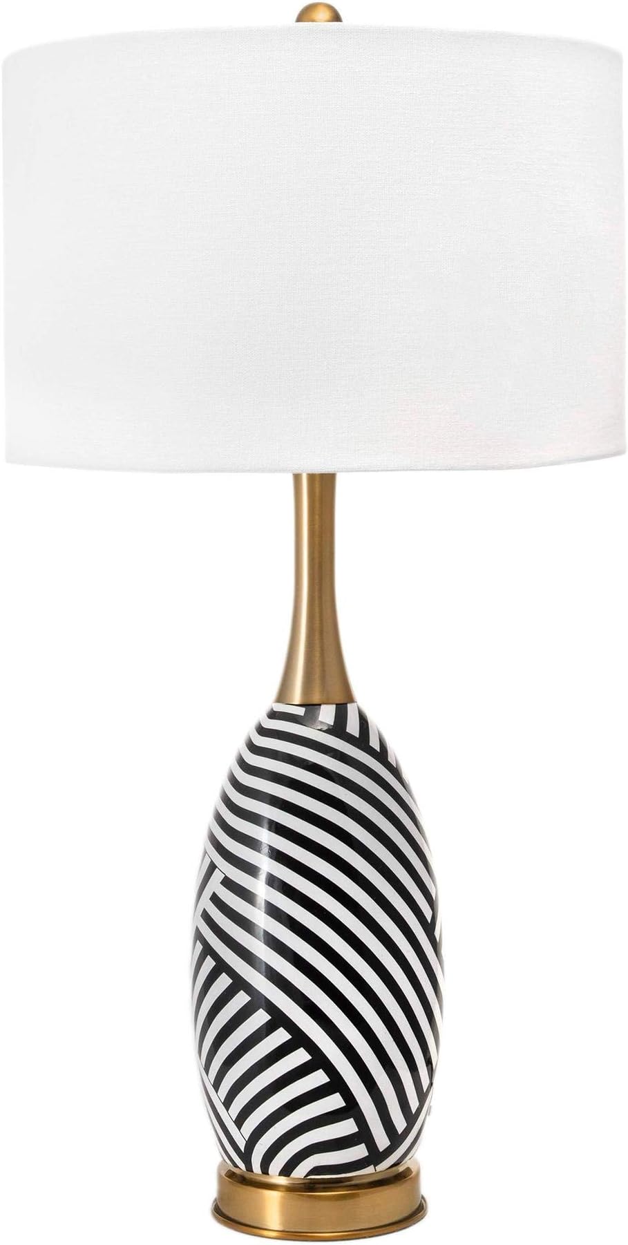 nuLOOM Home MLT29AA Wellington Table Lamp, 24" Height, Ivory