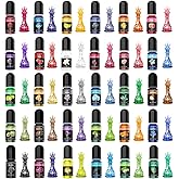 Epoxy Resin Pigments - 30 Colors Resin Color Pigment, Highly Concentrated Liquid Epoxy Resin Dyes for Resin Art, DIY Jewelry Making, Crafts and More. (30 Colors)