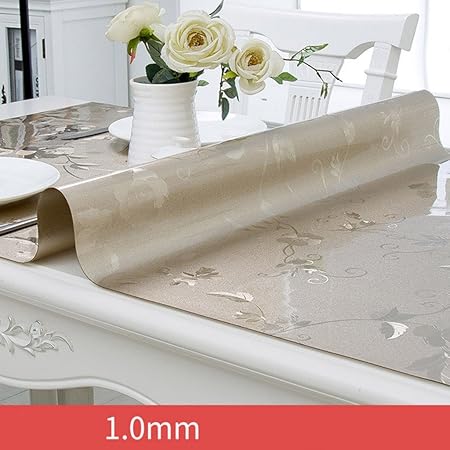 Vbimlxft Nappe En Pvc Epaisse Tapis De Table En Plastique Easy Wipe Nappe Couleur C Taille 90x120cm Amazon Fr Cuisine Maison
