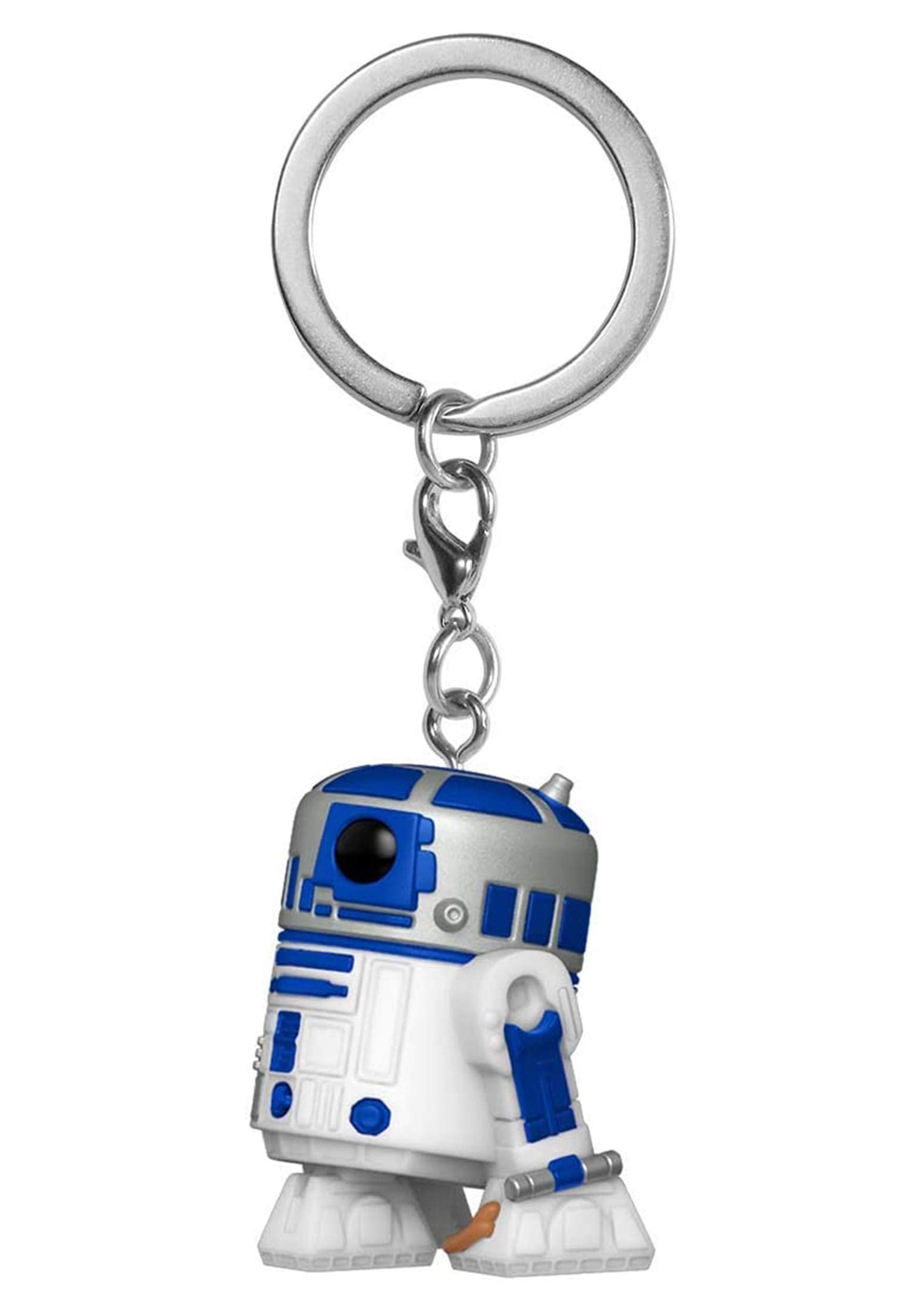 Funko Pop! Keychain: Star Wars - R2-D2 Novelty Keyring - Collectable Mini Figure - Stocking Filler - Gift Idea - Official Merchandise - Movies Fans - Backpack Decor