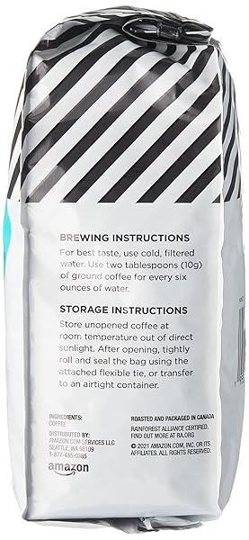 AMAZONFRESH DARK ROAST WHOLE BEAN COFFEE, 12 OUNCE