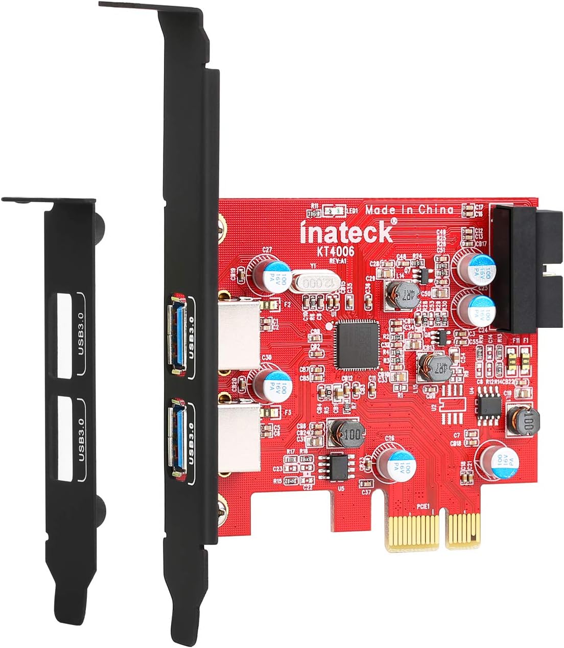 Inateck 2 Port PCIE USB 3.0 Express Card, Mini PCIE USB 3.0 Hub