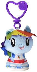 My Little Pony Cutie Mark Crew Rainbow Dash Equestria Girls Plush Clip