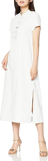 リリーブラウン チャイナシャツワンピース Lwfo41 レディース Owht 日本 F Free サイズ ワンピース チュニック 通販 Amazon
