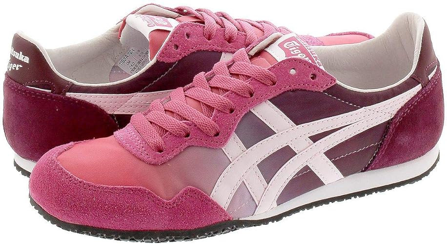 Amazon オニツカタイガー Serrano Litmus Pink Sakuragai 23 0cm Onitsuka Tiger オニツカタイガー スニーカー