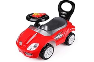Freddo Toys Deluxe Mega Ride on Push Car Foot to Floor (Red)