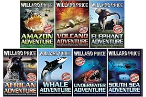 Hal & Roger Hunt Adventures Book Series Books 1 7 Collection Set By Willard Price (�鶹�� Adventure, South Sea, Underwater, V