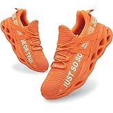 Furuian Steel Toe Shoes for Men Women Lightweight Slip On Safety Work Shoes Comfortable Steel Toe Sneakers