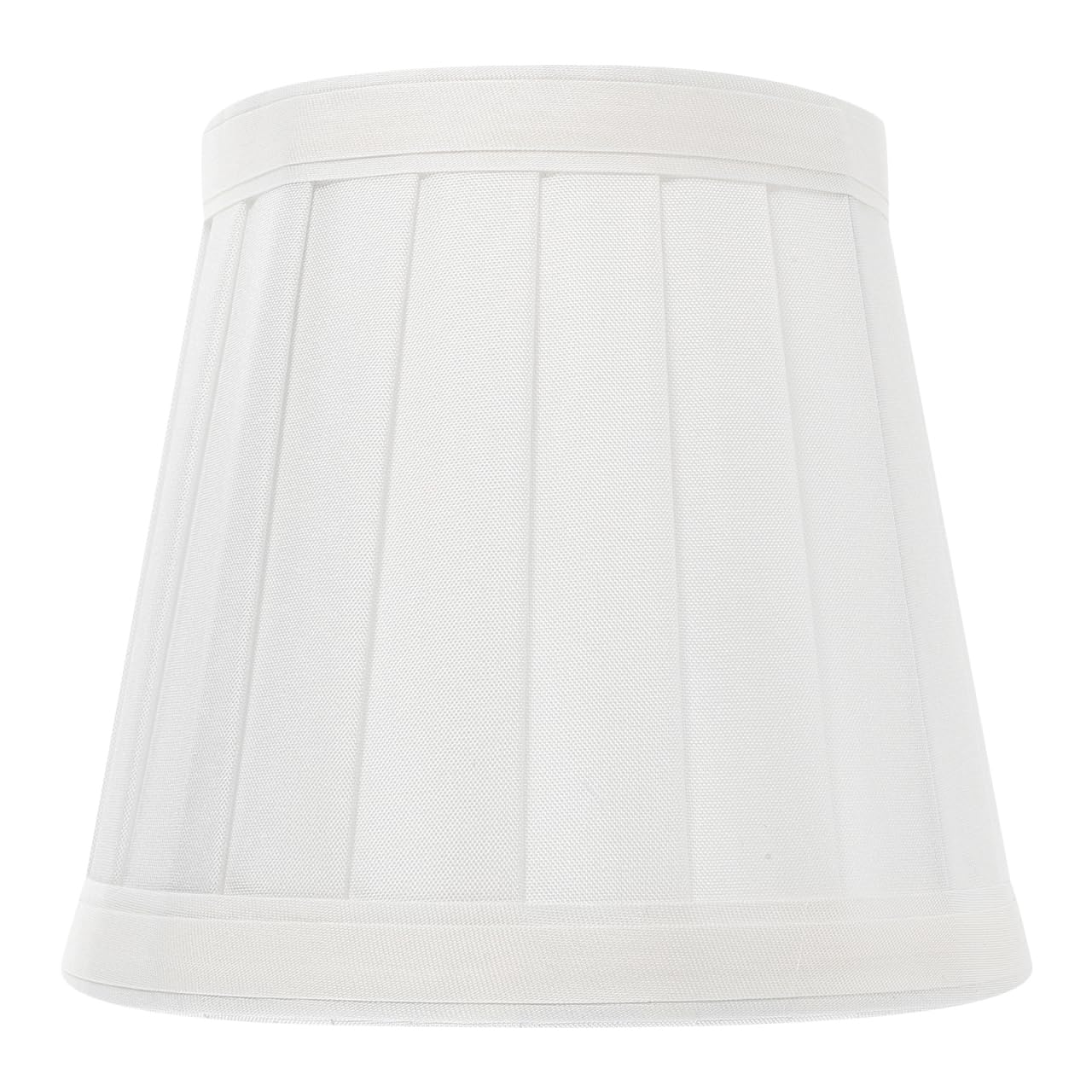 CAXUSD Barrel Clip-on Lampshade 4.72X4.72X4.33In Cloth Ceiling Wall Bedside Lamp Shade European Style Light Cover