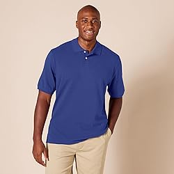 Amazon Essentials Men's Regular-Fit Cotton Pique