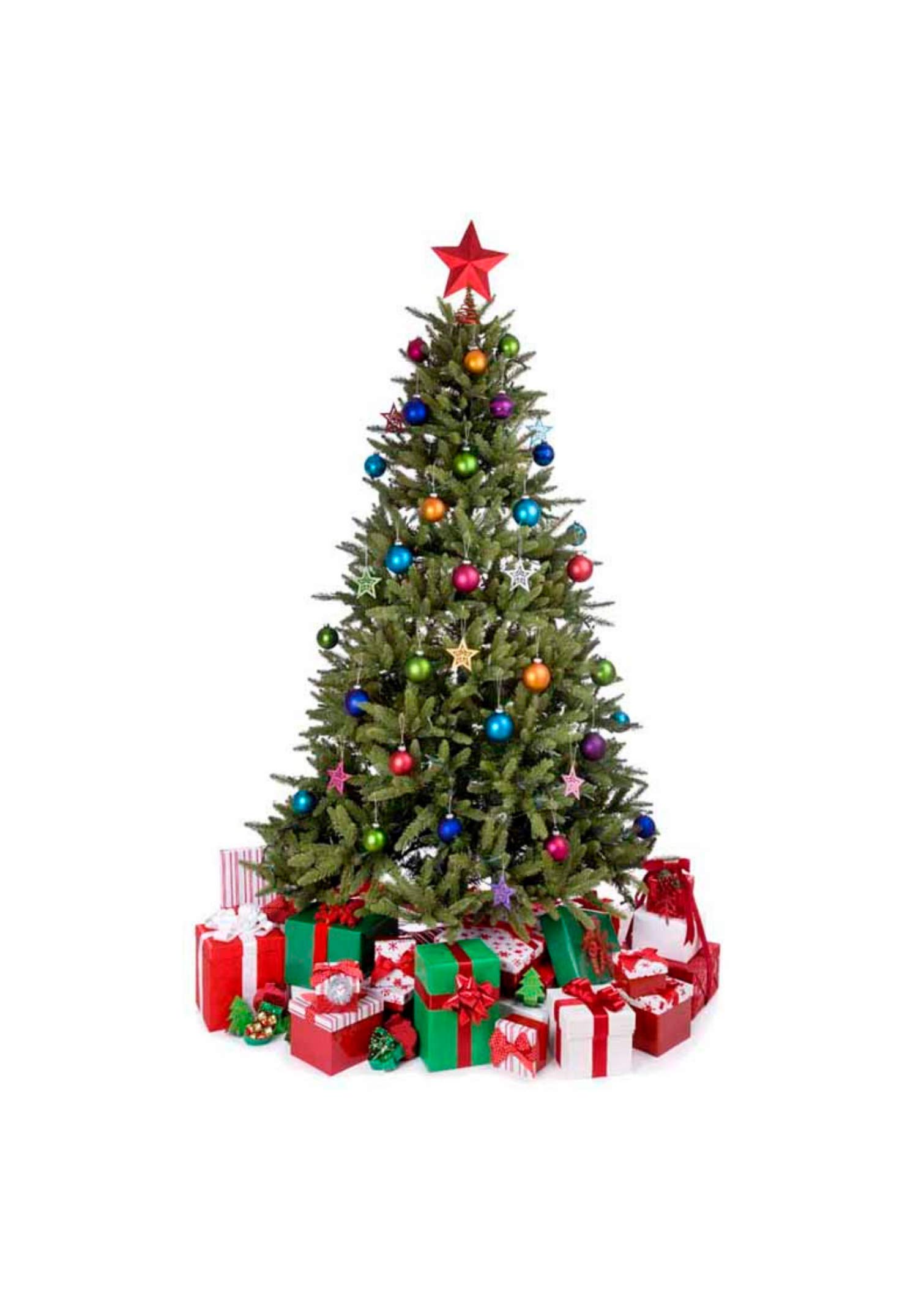 Star Cutouts Cut Out of Christmas Tree (Small) — image 1
