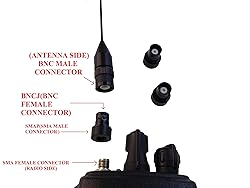 Anteenna TW-BNCJ-SMAP (3 Packs) Adaptor Connector