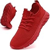 VLHGCG Men's Lightweight Running Shoes Slip On Walking Tennis Gym Shoes Fashion Sneakers