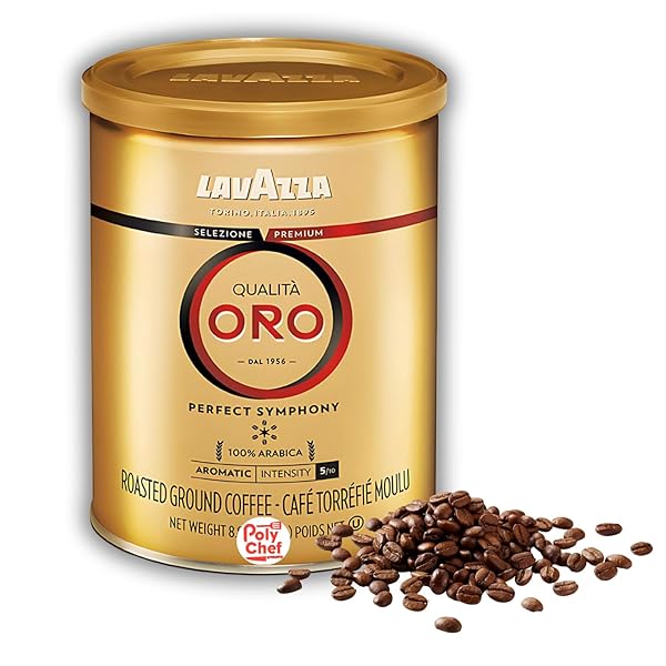 LAVAZZA QUALITA ORO GROUND COFFEE, 8.8 OUNCE (PACK OF 1) – PACKAGING MAY VARY