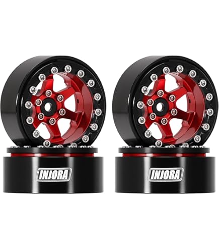 thumbnail image 2 of 4Pcs 1.3 Inch Beadlock Wheels For TRX4M RC Crawler - Aluminum Upgrade Wheels Titanium Color 2 of 9