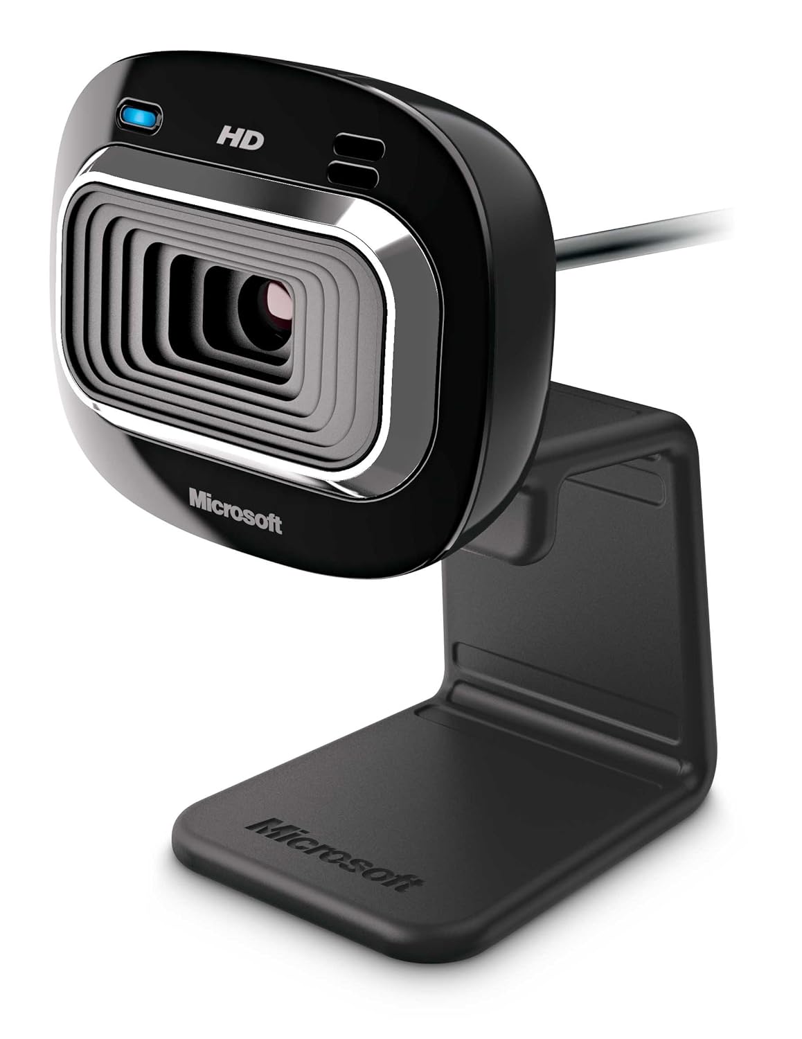 Microsoft LifeCam HD3000 1MP 1280 x 720pixels USB 2.0 Black webcam