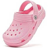 HOBIBEAR Kids Garden Clogs Toddler Sandals for Boys Girls Slipper Beach Water Shoes Slip on (Toddler/Little/Big Kids)
