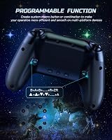 VOYEE Wireless Pro Controller for Switch PC RGB Light Turbo Wakeup 6 Axis view 4