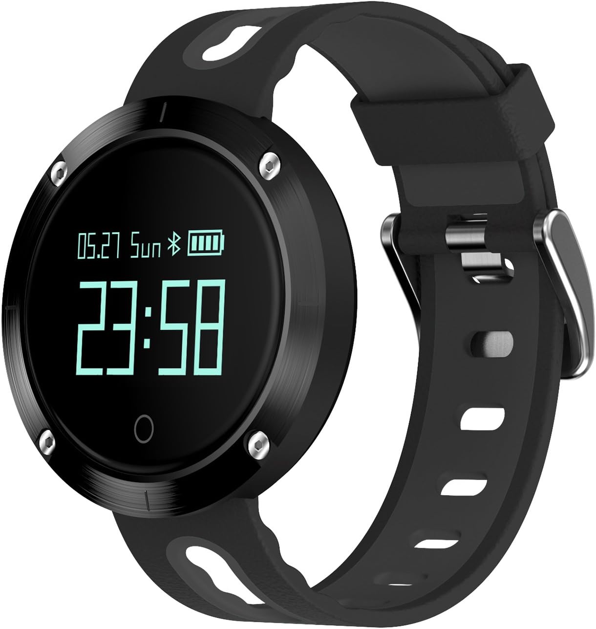 WFCL Fitness Tracker,Wireless Smart Activity Trackers and Sleeping Management Wristband Blood Pressure Heart Rate Monitor Sport Bracelet Pedometer Watch,for iOS Android Wristband