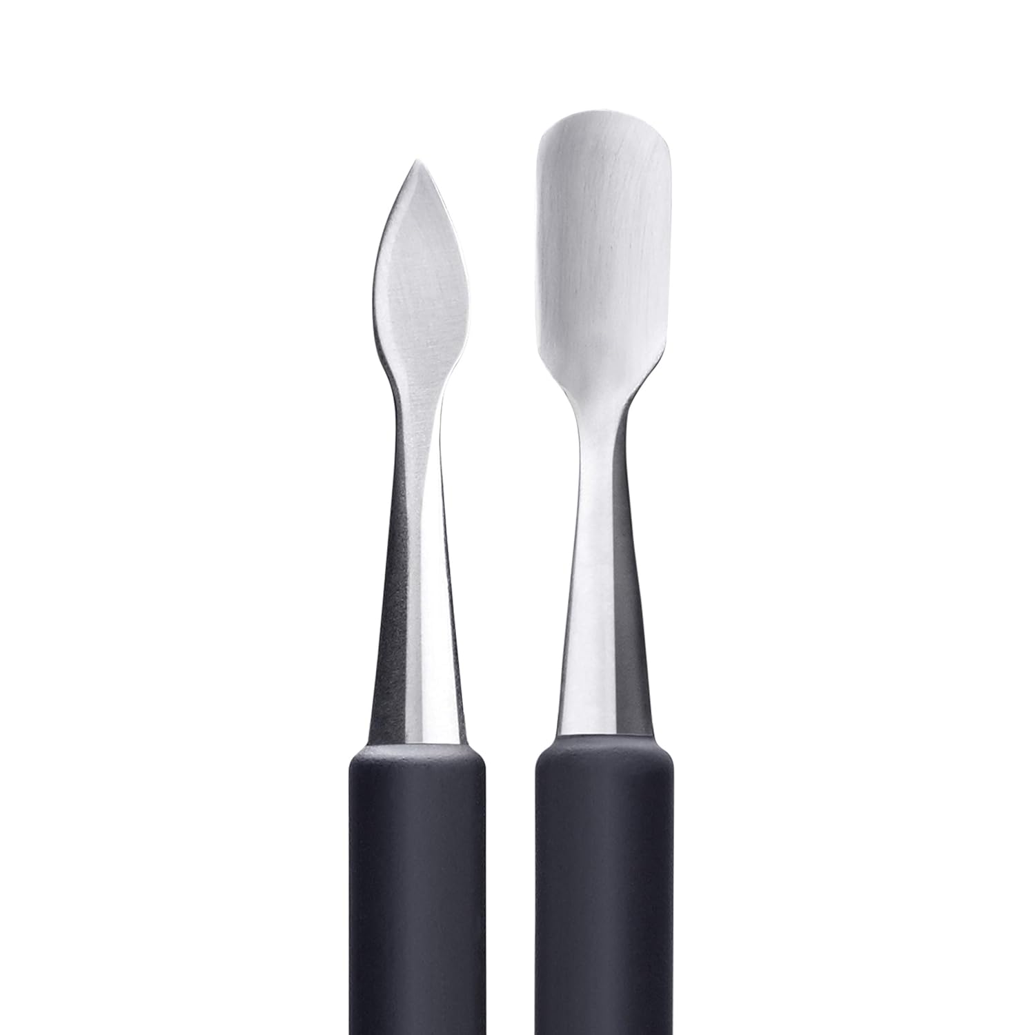 Revlon Dual Ended Nail Groomer, Stainless Steel Flat Cuticle Pusher and Nail Cleaner Tool: Beauty