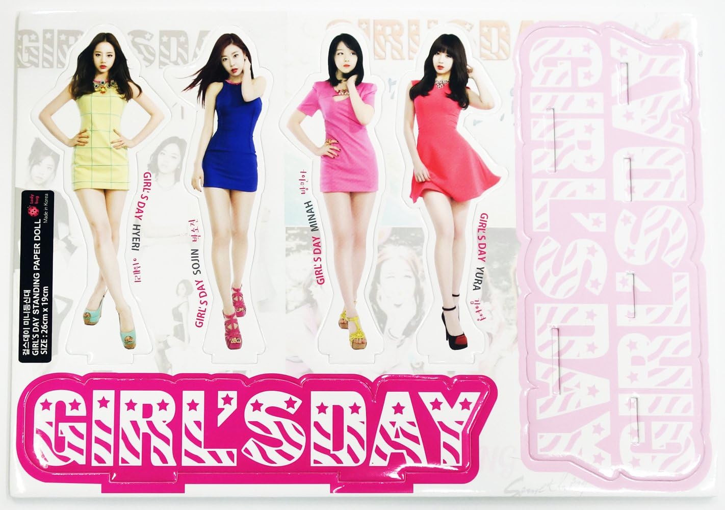 GIRLS DAY - STANDING PAPER [MINIATURE STANDUPS]
