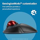 Kensington Orbit Wireless Trackball Mouse with Scroll Ring K70992WW Black view 5