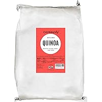 CEREAUSLY Organic Red Quinoa in Bulk | 10 Lb | Restaurants | Wholesale | Bolivian | Royal | NON-GMO | Kosher | Gluten…