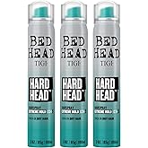TIGI Bed Head Hard Head Travel-Size Hairspray 3-Pack, 3 Oz Ea | TSA-Approved Mini Hairspray with Extreme 5/5 Hold, Dries Instantly, Adds Natural Shine, Vibrant Apple Scent