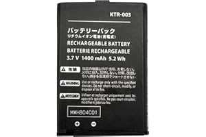 OSTENT 1400mAh 3.7V Rechargeable Lithium-ion Battery Pack for Nintendo New 3DS Console