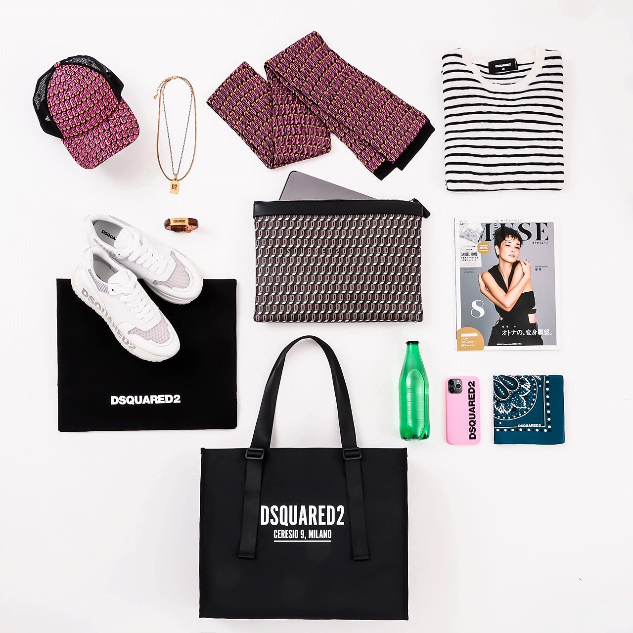 雑誌付録【ディースクエアード ムック本付録】トートバッグ