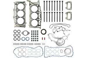 OEKITS Head Gasket Set Bolts Kit 3.6 Pentastar Fits for Dodge Charger Challenger Avenger 11-20, for Ram Promaster 13-20, for Chrysler 200 300 11-17, for J-eep Wrangler Grand Cherokee 12-17, HS26541PT ES72467