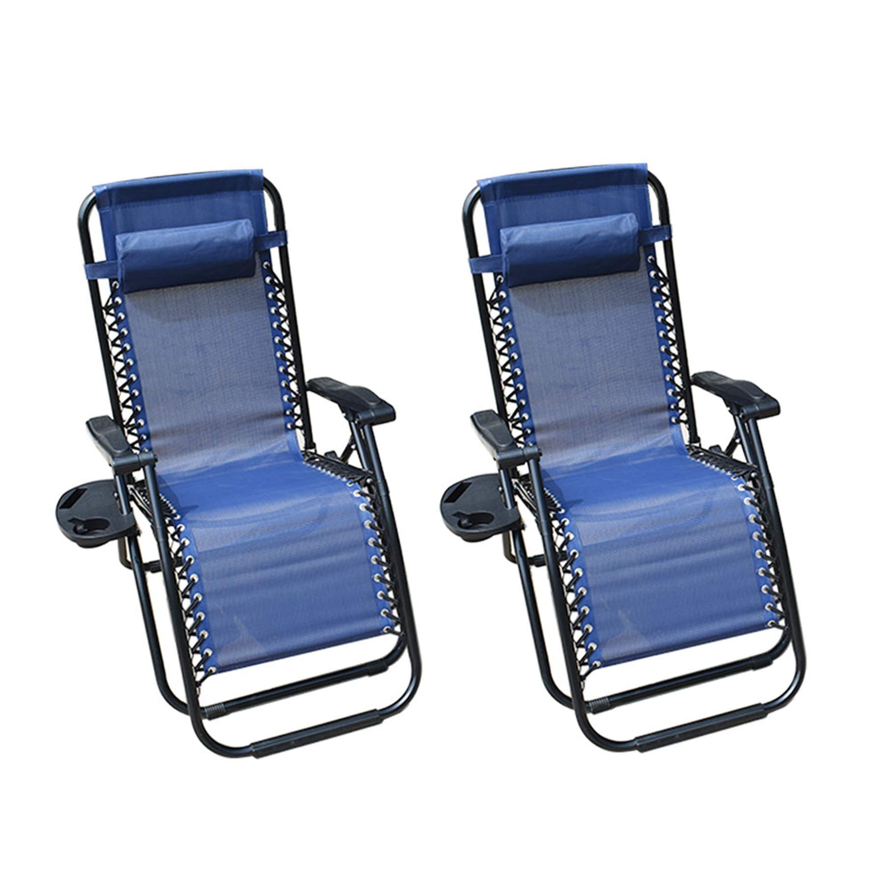 labworkauto Patio Lounge Chair Zero Gravity Chair 2 Pack Zero Gravity Recliner Zero Gravity Chairs L