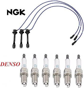 Amazon Com Tune Up Kit Spark Plug Wire Set Spark Plugs For Lexus Es300 1994 1998 Automotive