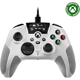 Turtle Beach Recon Controller Wired Game Controller Officially Licensed for Xbox Series X, Xbox Series S, Xbox One &amp; Windows - Audio Enhancements, Remappable Buttons, Superhuman Hearing &ndash; White