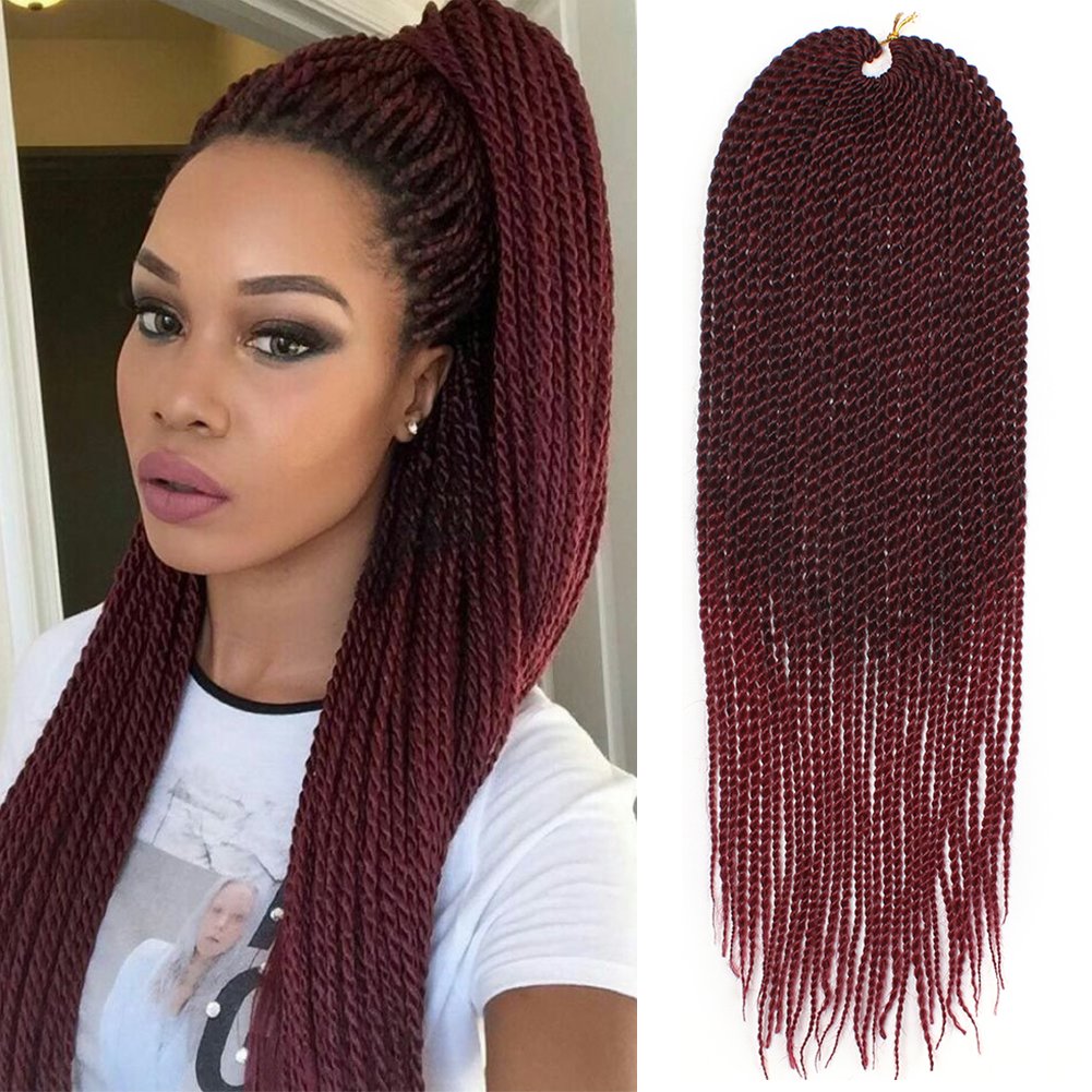 3packs 18inch 30stands Pack Senegalese Twist Crochet Braids