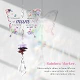 KAAYEE Crystal Suncatcher Gift for Mum Mothers Day Keepsake Butterfly Design view 6