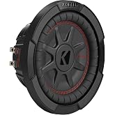 KICKER 48CWRT84 CompRT 8" Subwoofer, DVC, 4-ohm