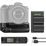 NEEWER Vertical Battery Grip Replacement for BG-R10 with 2.4G Remote, 2 Pack 2250mAh LP-E6/LP-E6N/LP-E6NH Batteries and Dual 