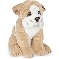 Bearington Lil' Tug The Bulldog Plush, 6.5 Inch Stuffed Bulldog