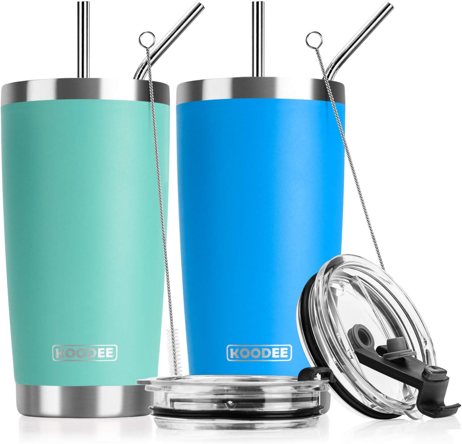 sky blue yeti 20 oz tumbler