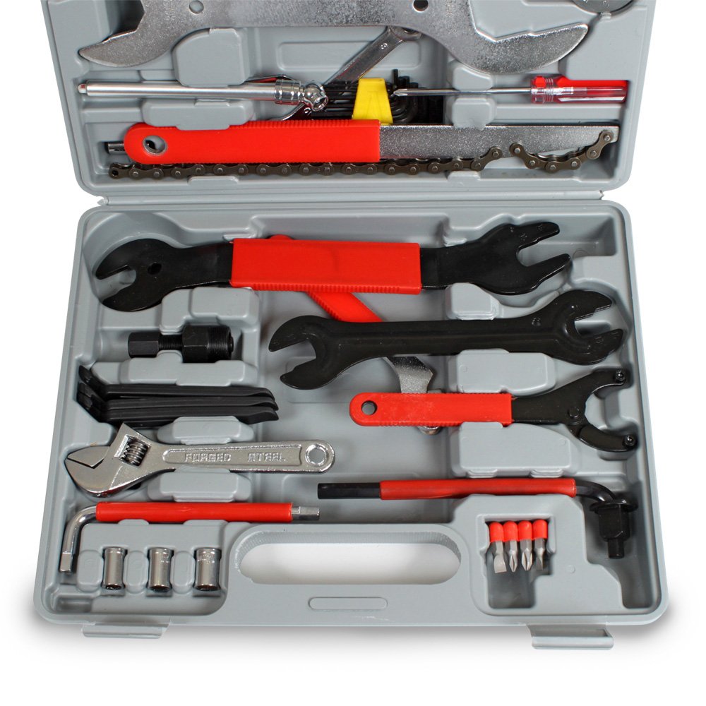 Tool Kits TecTake Multifunctional 44 Piece Bicycle Bike Maintenance