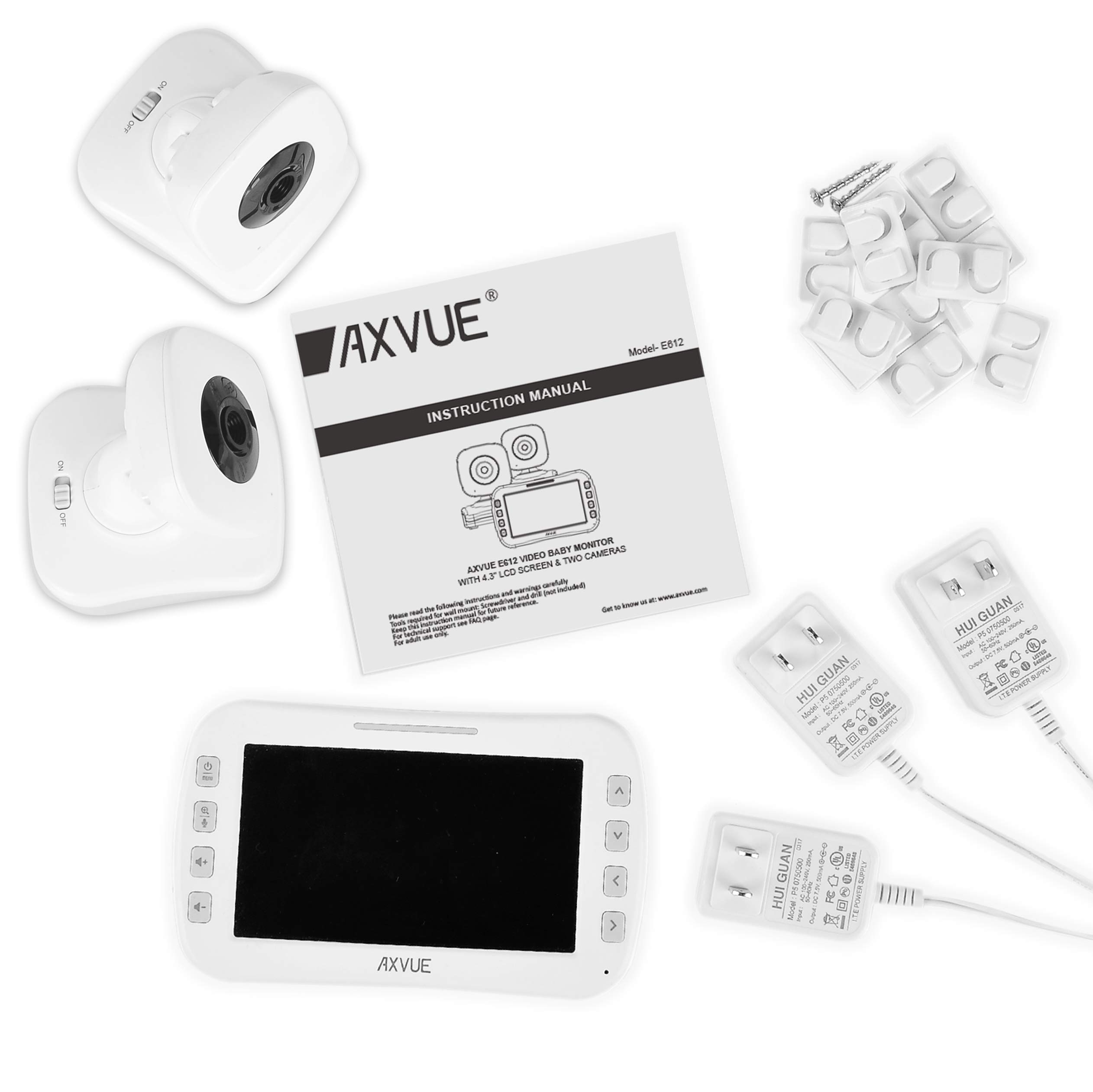 axvue e612 video baby monitor