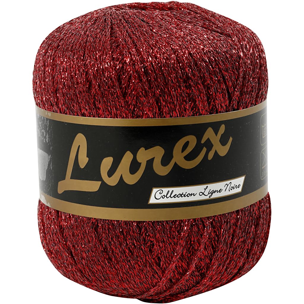 Creativ Special Effects Yarn, red, One Size
