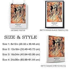 Morelos Map Poster, Mexico Map Art Poster, Map