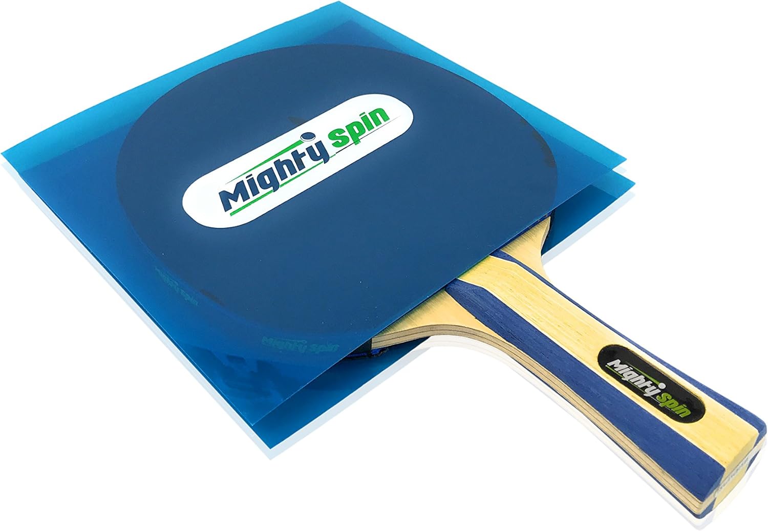 MightySpin Ping Pong Paddle Protector - Table Tennis Racket Accessories Rubber Protection Sheet - Protective Film Cover for Your Paddles Rubbers - Keep Your Racquet in Mint Condition : Sports & Outdoors