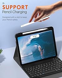 MoKo for New iPad Air 11 Inch Case with Keyboard M2