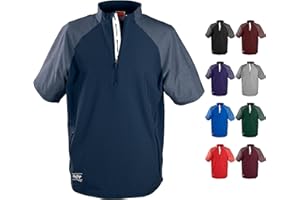 Rawlings Boy's | COLORSYNC Short Sleeve Cage Jacket | Youth Sizes | Multiple Colors