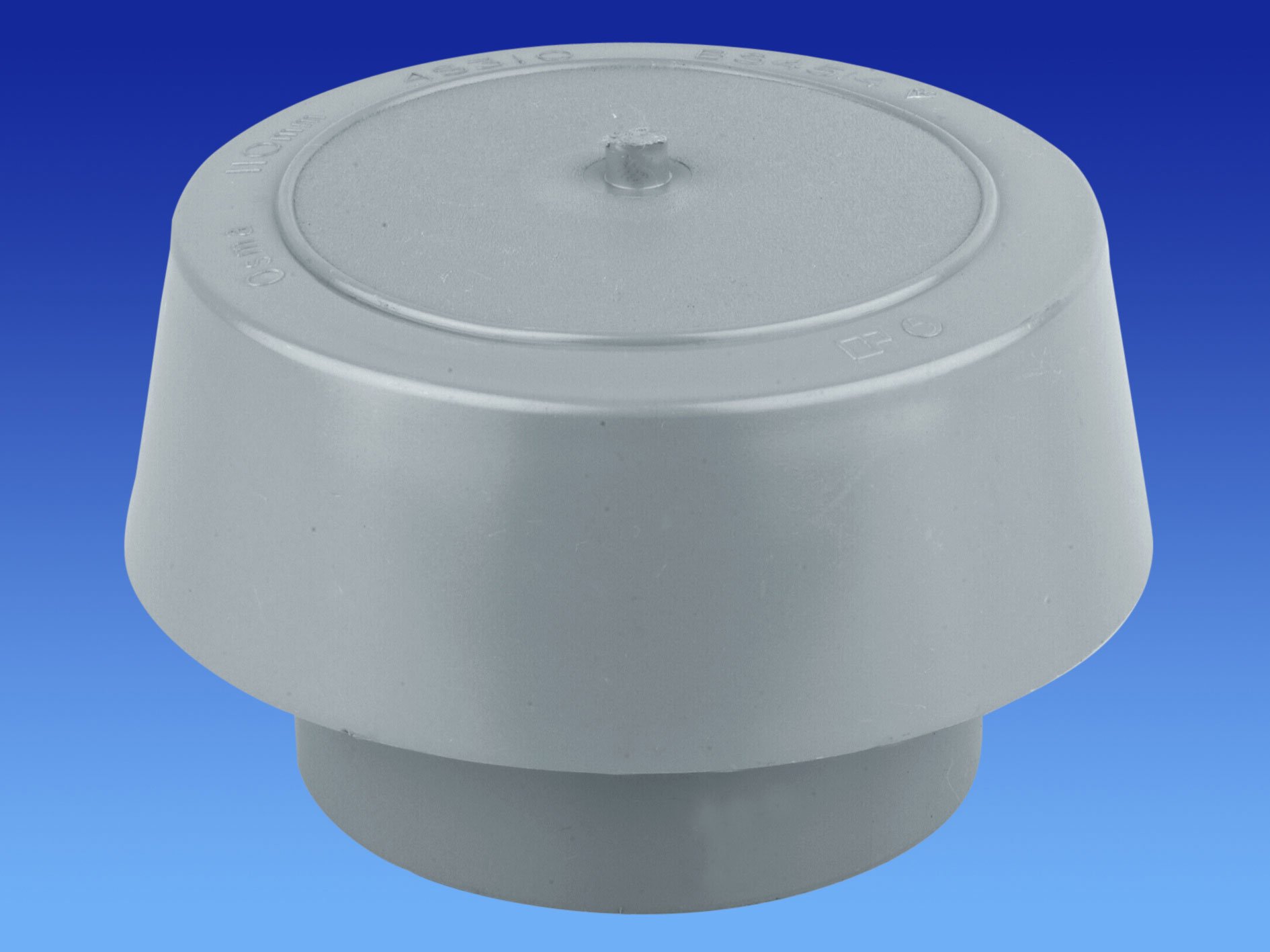 Wavin OSMA 110mm Soil 4S310 Vent Cowl Grey