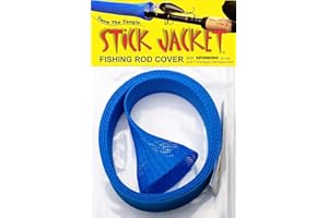 RITE-HITE Orin Briant Stick Jacket Fishing Rod Covers - Spinning Stick Jacket, Comes in a Variety of Colors; Keeps Your Rod Safe and Tangle Free